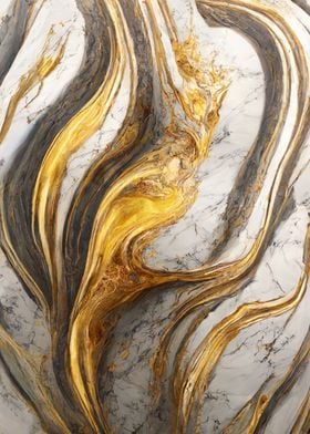 Liquid Marble Artwork 