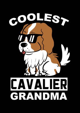 Cavalier Dog Grandma