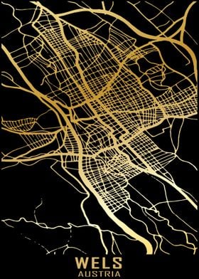 Wels Austria City Map