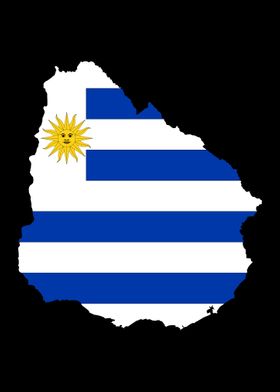 Uruguay map