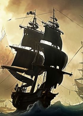 Night Fighter Pirate Ship