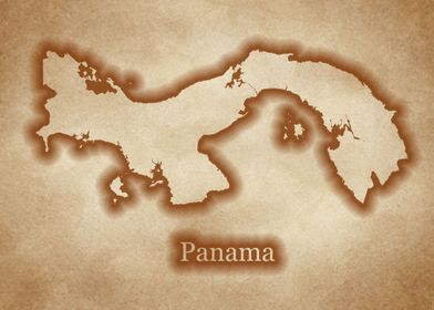 Panama old glow map