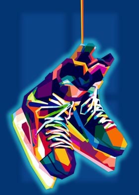 Hockey shoes full color