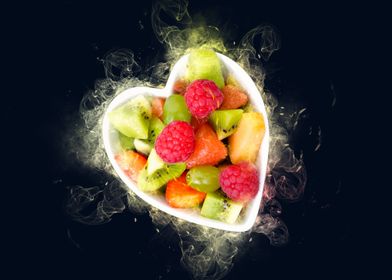 fruit dish smoke