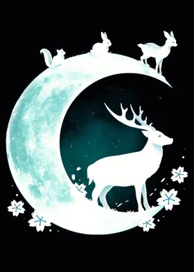 Deer Moon