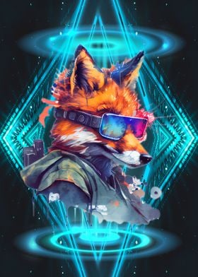 Space cyber fox