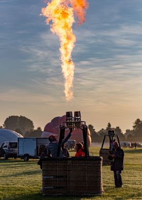 Une flame pour le ciel