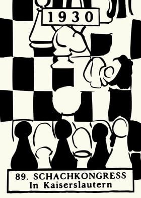 Chess congress poster