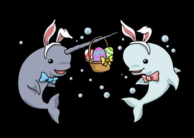 Easter Gift Narwhal Beluga