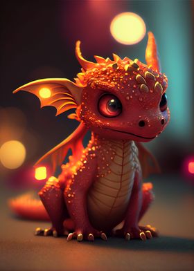 Cute Fire Dragon 13