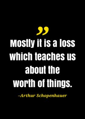 Arthur schopenhaure quote