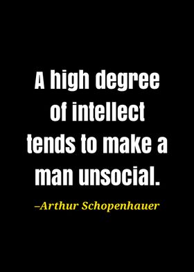 Arthur schopenhaure quote