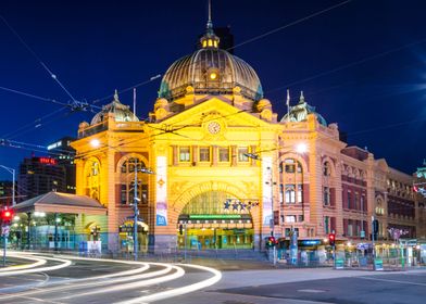 Flinders station Melbourne