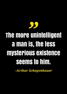 Arthur schopenhaure quote