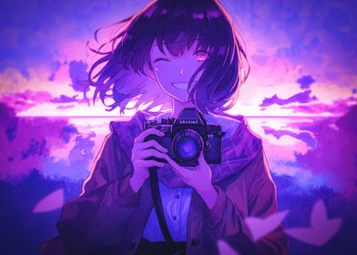 Photographer Girl Anime