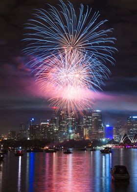 New years eve fireworks