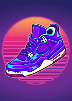 J4 Sneakerhead Retrowave