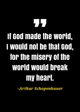 Arthur schopenhaure quote