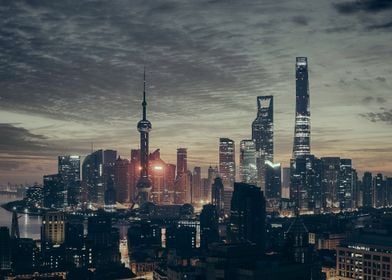 Shanghai Skyline