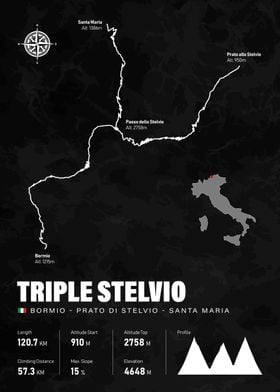 Triple Stelvio Italy