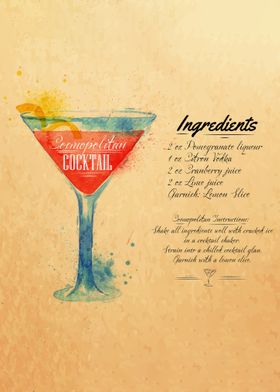 cosmopolitan cocktails