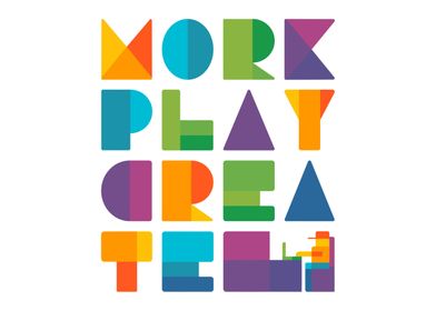 Work Play Create minimal