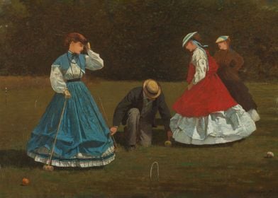 Croquet Scene