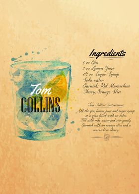 tom collins cocktails