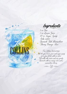 tom collins cocktails