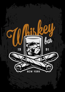 Whiskey Cigar poster