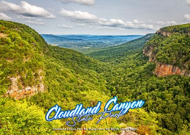 Cloudland Canyon Park