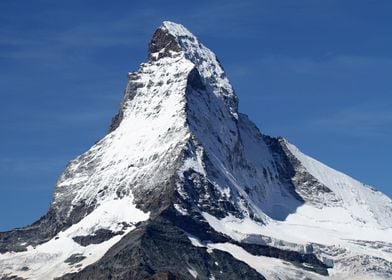 Snowy Mountain Peak