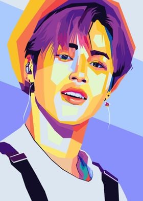 Musician Korean Pop Art