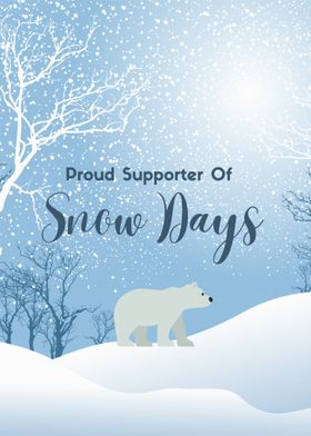 Snow Days Supporter