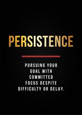 persistence motivational