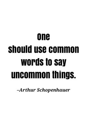 Arthur schopenhaure quote