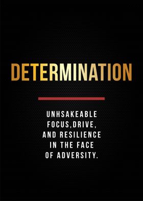 determination motivational