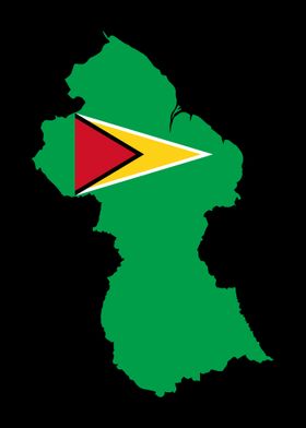 Guyana map