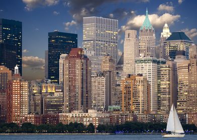 Sailboat in NewYork