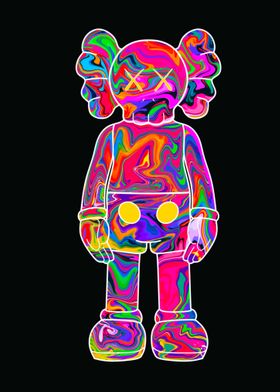 pop art kaws