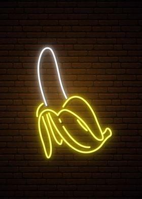 Banana Neon Sign