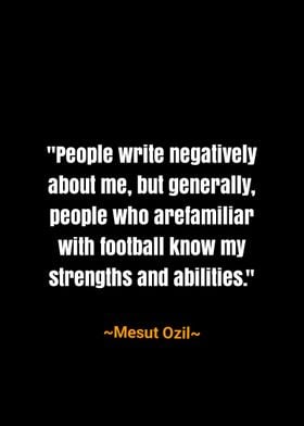 Mesut Ozil Quotes