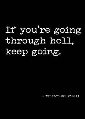 If Going Through Hell