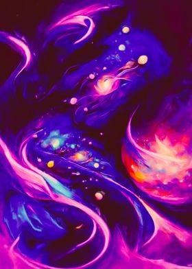 Purple Cosmic 