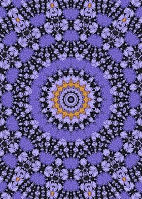 LIlac mandala illusion