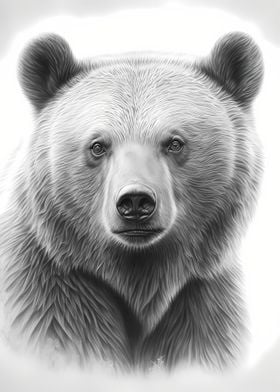 Majestic Bear Sketch