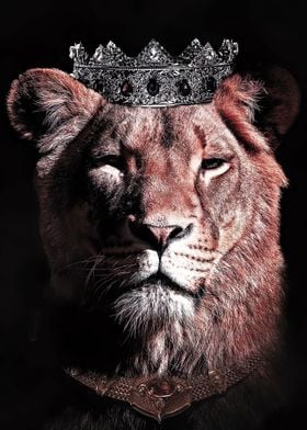 Lioness Queen Crown