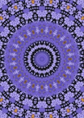 Lilac mandala Kaleidoscope