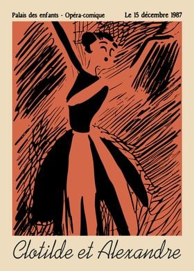 French Ballet Poster Art