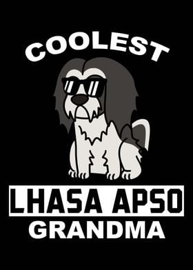 Lhasa Apso Grandma 